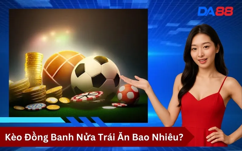 Kèo Đồng Banh Nửa Trái Ăn Bao Nhiêu